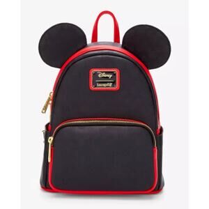 Loungefly Disney Mickey Mouse Silhouette Ears Mini Backpack NWT